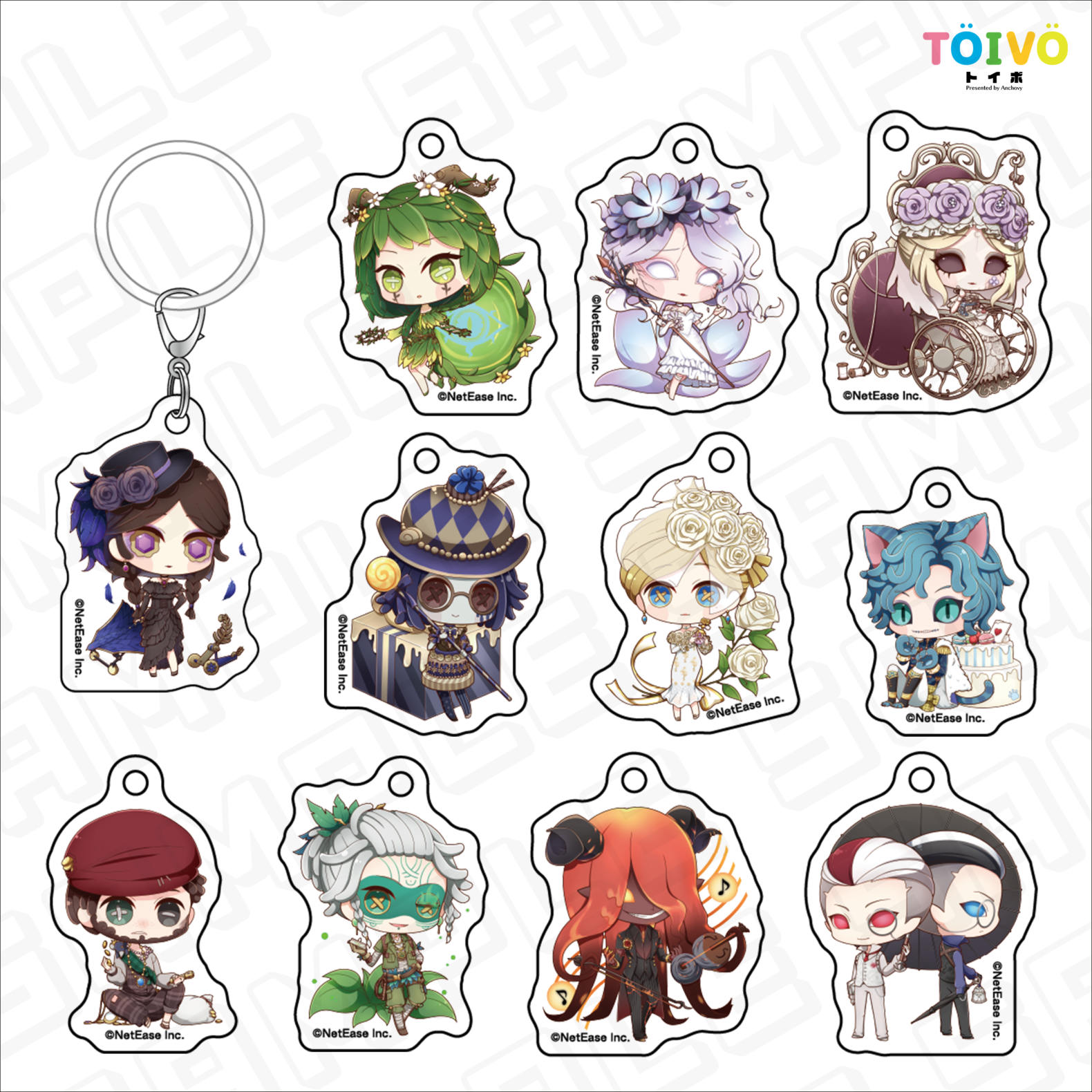 GW限定値下げ！第五人格 toivoコラボ 纏め売りアクスタ缶バッジ 